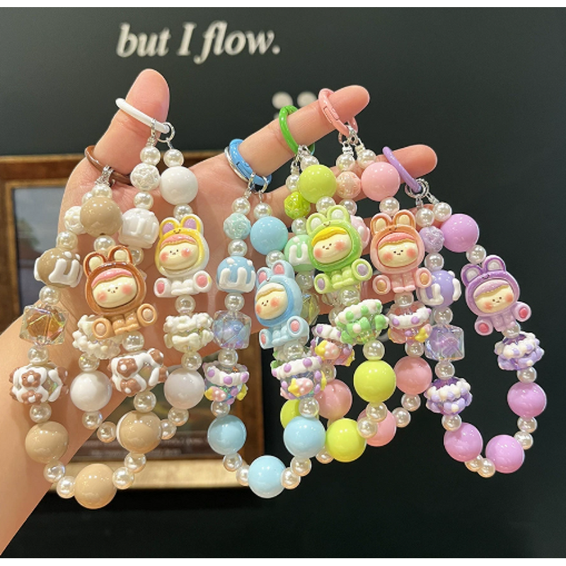 Phone Key Chain Manufacturer - Wholesale Cartoon Lilith Hand-Painted Beads Cute Charm Accessory