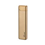 Inflatable Lighter Manufacturer - Classic Style Slender Long Metal Portable Open Flame Fashionable for Smoking Grinding Wheels