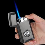 Gas Lighter Manufacturer - Custom Design Blue Flame Refillable Butane for Cigarette