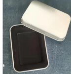 Kerosene Lighter Manufacturer - Classic Square Head Silver Ice Windproof Chrome Plated Color Printing Laser Custom