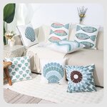 Pillow Cover Manufacturer - New Cotton Embroidered Light Luxury Living Room Sofa Decorative Customizable Factory Wholesale