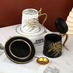 Incense Burner Manufacturer - Fashion Gold Embossed Home Office Decoration Resin Aromatherapy Stove Ornament Creative Gift