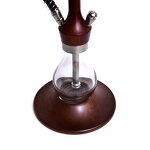 Arabian Shisha Manufacturer - Medium Number Single Pipe Wooden Pot for Home Personal Complete Set