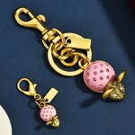 Keychain Manufacturer - Cute Metal Cartoon Animal Litter Mouse Bags Pendant