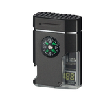 USB Plasma Lighter Manufacturer - Smart Digital Display with LED Compass 3 in 1 Waterproof Windproof
