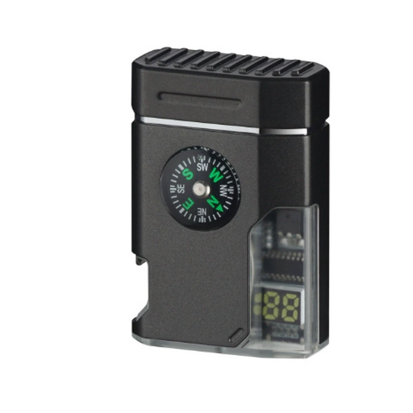 USB Plasma Lighter Manufacturer - Smart Digital Display with LED Compass 3 in 1 Waterproof Windproof