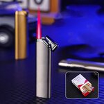 Metal Lighter Manufacturer - Wholesale Mini Red Flame Windproof Gas for Cigarettes