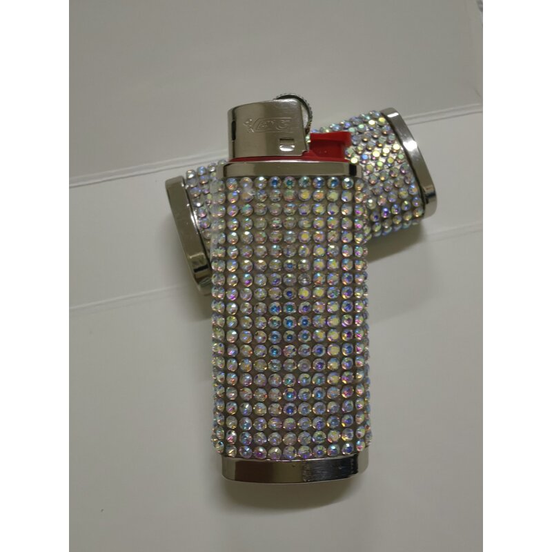Lighter Case Cover Manufacturer - Dolphin Shiny Handmade Rhinestone Holder Sleeve Pouches for J5 Full Size Classic
