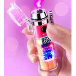 Dual-Use Arc Lighter Manufacturer - Transparent with Type-C Charging LED Flashlight Modern Design USB for Camping Hiking