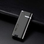 Metal Lighter Manufacturer - Wholesale Laser Custom Blue Flame Windproof Gas for Cigarette