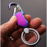 Key Chain Manufacturer - Wholesale Jobon Creative Metal Simple Style Circle Pattern Car Key Holder Fashionable Zinc Alloy