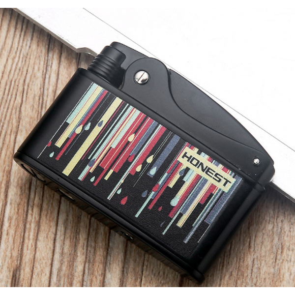 Kerosene Lighter Manufacturer - Retrospective Style Metal Refillable for Men for Smoking Business Gift