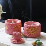 Incense Burner Manufacturer - New Design Romantic Cute Resin Middle Eastern Arab Colorful Small Popular Desktop Bedroom