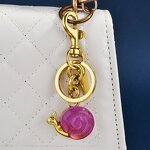 Keychain Manufacturer - Cute Metal with Big and Small Snail Bags Pendant Durable and Stylish Accessory