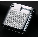 Lighter Manufacturer - Baicheng Vintage Retro Angled Flame Pipe Unique Gift for Men with Classic Design Oil Windproof