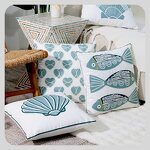 Pillow Cover Manufacturer - New Cotton Embroidered Light Luxury Living Room Sofa Decorative Customizable Factory Wholesale