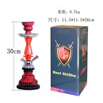 Arabic Shisha Manufacturer - Mini Portable 30cm Acrylic Water Pipe for Personal Outdoor Travel