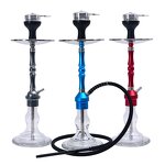 Arab Shisha Manufacturer - Large Size 60cm Single Hose Alloy Rod Set