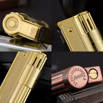 Kerosene Lighter Manufacturer - Classic Retro Metal with Open Flame and Grinding Wheel for Cigarettes Business Gift