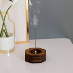 Incense Stick Burner Manufacturer - Retro Natural Wood Small Middle East Arab Home Decoration Stick Plate Eco-Friendly