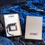 Mini Kerosene Lighter Manufacturer - Compact Exquisite Classic Design Alloy Material Arm Lift Old-Fashioned Grinding Wheel