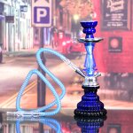 Arabic Shisha Manufacturer - Mini Portable 30cm Acrylic Water Pipe for Personal Outdoor Travel