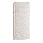 Kerosene Lighter Manufacturer - Zorro ZC5 Gen 2 Ultra-Thin Silver Brushed Metal Finish Modern Design for Everyday Use