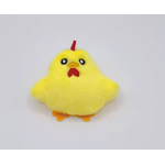 Brooch Manufacturer - Wholesale Cute Cartoon Chick Customizable Plush Pin with Animal Pattern ODM OEM