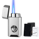 Gas Lighter Manufacturer - Custom Design Blue Flame Refillable Butane for Cigarette