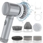 Electric Cleaning Brush Manufacturer - Handheld Kitchen Dishbrush for Bathroom Sink Tile