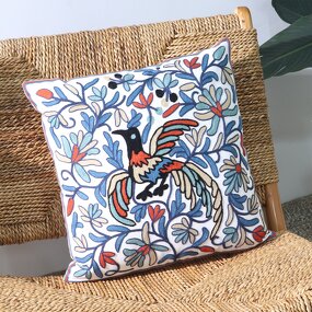 Pillow Cover Manufacturer - Sofa Living Room Light Luxury Premium Embroidery Bedhead Cushion Animal Decoration 45x45cm