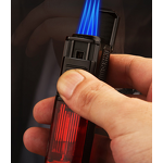 Lighter Manufacturer - Wholesale Honest Quad Jet Flame Windproof Blue Torch Refillable Butane