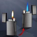 Lighter Manufacturer - Double Flame Metal Butane Gas Windproof for Cigarettes Support Custom