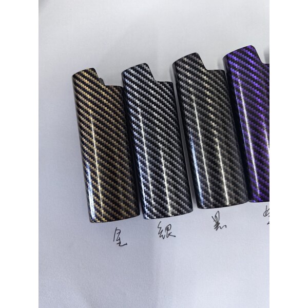 Lighter Case Manufacturer - Multi-Color Carbon Fiber Zinc Alloy Protective Shell for J6 Lighters