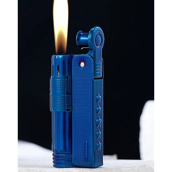 Metal Lighter Manufacturer - IMCO Original Copper Knurled Kerosene Cigarette Ashtray Classic Oil Style for Men Business Gift