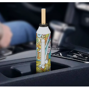 Car Ashtray Manufacturer - Portable Multi-Color Eco-Friendly Plastic Dustproof Travel Cigarette Holder