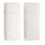 Kerosene Lighter Manufacturer - Zorro ZC5 Gen 2 Ultra-Thin Silver Brushed Metal Finish Modern Design for Everyday Use
