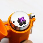 Electric Lighter Manufacturer - Wholesale Emergency Waterproof Survival with Torch USB Rechargeable Flashlight Double Arc for Camping