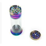 Cigarette Roller Machine Manufacturer - 52mm 2-in-1 Manual Modern Cone Shape Zinc Alloy with Plastic Case and Rolling Box