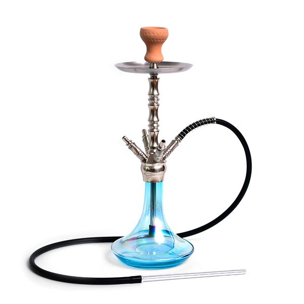 Hookah Set Manufacturer - Large Size Four Pipe Stainless Steel Metal Color