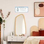 Wall Sticker Manufacturer - 19pcs Muslim Family Dua Decal with Arabic Quotes and French Language Mural for Home Decoration