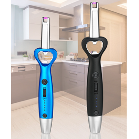 Multi-function USB Lighter Manufacturer - with Flashlight and Pulse Arc for Kitchen Baking Camping