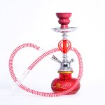 Arabic Shisha Manufacturer - Mini Portable 28cm Acrylic Water Pipe for Home Personal