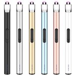 Electronic Kitchen Lighter Manufacturer - Mini Metal Classic Design Rechargeable Arc Ignition Windproof USB for Candle