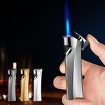 Inflatable Lighter Manufacturer - Streamlined and Slender Strips Windproof Direct-flush Portable Compact High-end