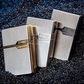 Lighter Manufacturer - ZORRO Original Copper Plate Refillable Kerosene Custom Logo