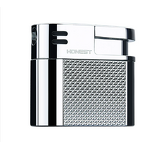 Lighter Manufacturer - Baicheng Vintage Retro Angled Flame Pipe Unique Gift for Men with Classic Design Oil Windproof