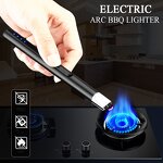 Electronic Kitchen Lighter Manufacturer - Mini Metal Classic Design Rechargeable Arc Ignition Windproof USB for Candle