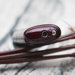 Butane Gas Lighter Manufacturer - Classic Keychain with Grinding Wheel Open Flame Leather Pendant Inflatable Metal