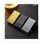 Electric Lighter Manufacturer - Premium Men's Windproof All-in-One Arc with Transparent Air Chamber Alloy Body